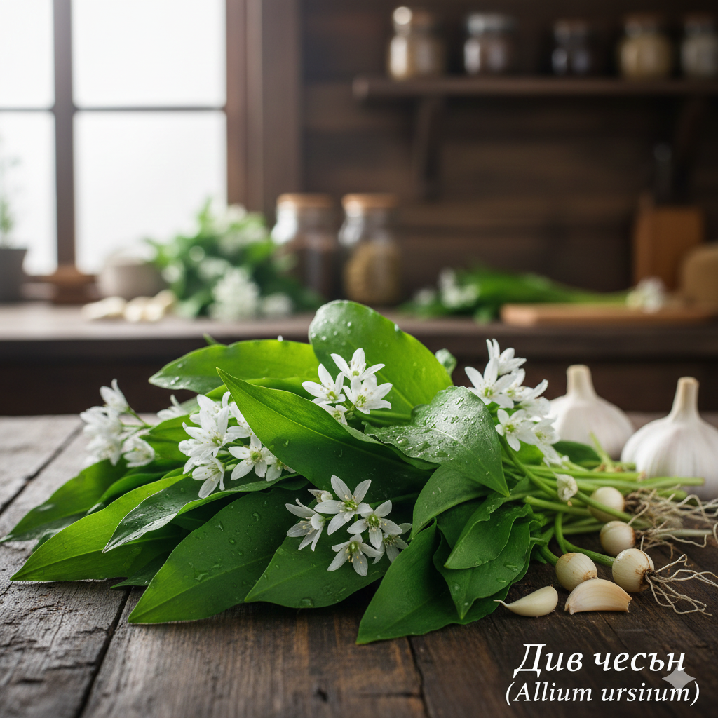 Див чесън (Левурда): Горският детоксикатор за здраво сърце и силен имунитет